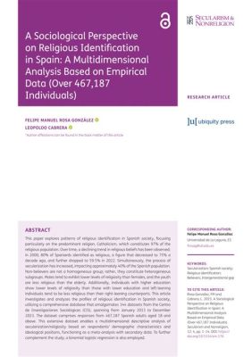  ¿Qué pasa en la España actual? Un viaje por Work and Family: A Sociological Analysis of Spain